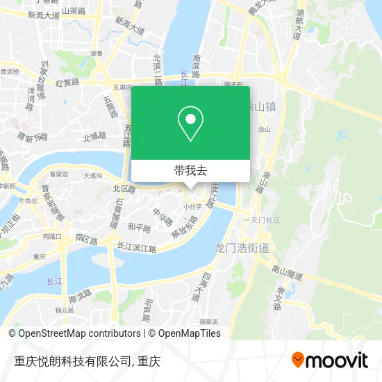 重庆悦朗科技有限公司地图
