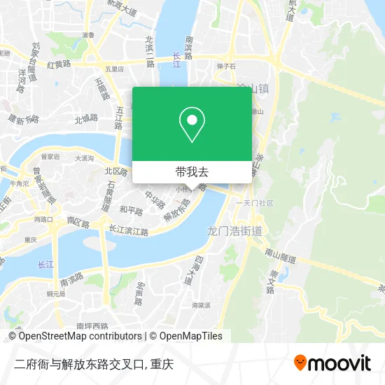 二府衙与解放东路交叉口地图