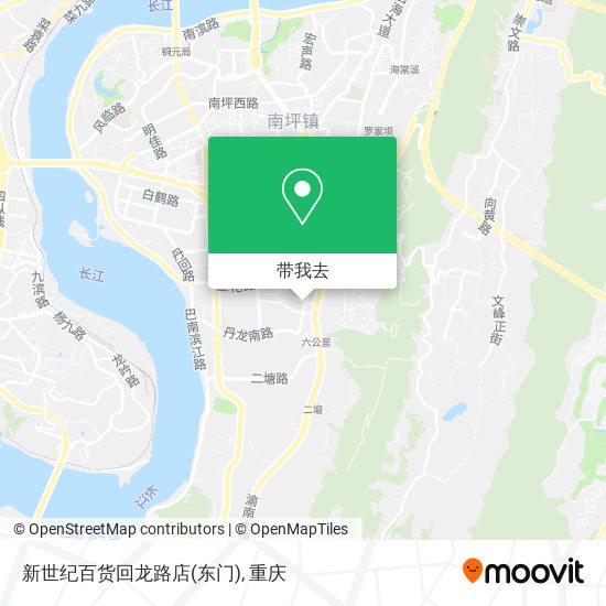 新世纪百货回龙路店(东门)地图