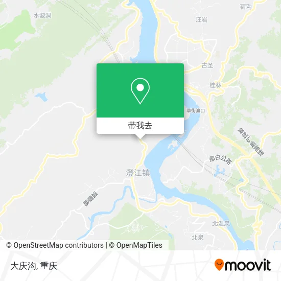 大庆沟地图
