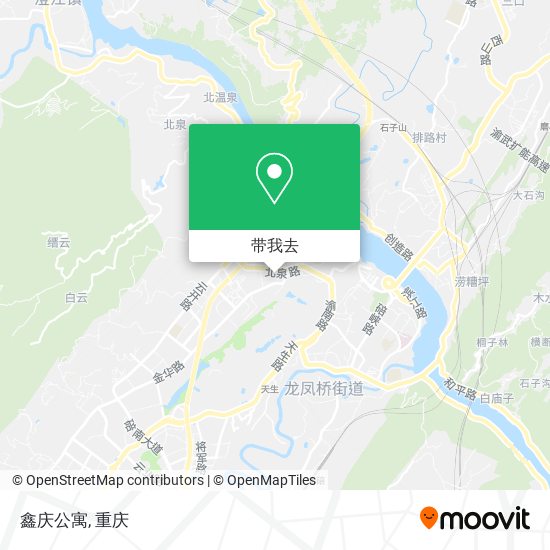 鑫庆公寓地图