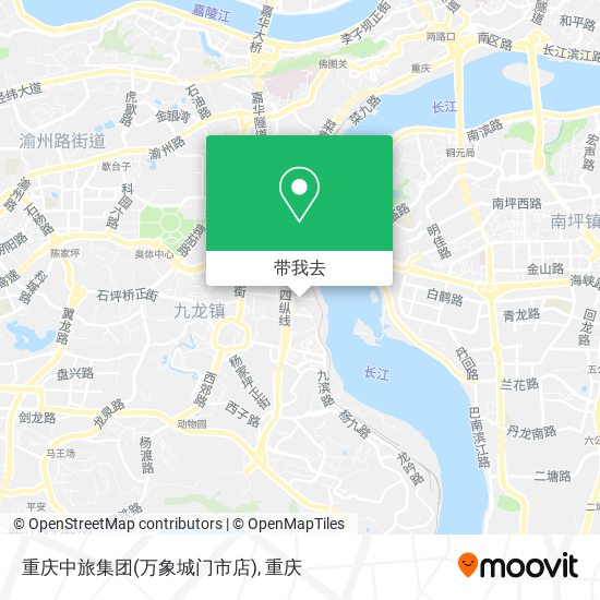 重庆中旅集团(万象城门市店)地图