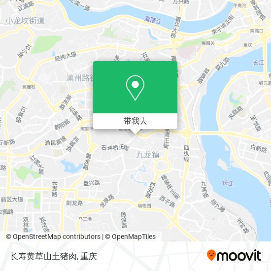 长寿黄草山土猪肉地图
