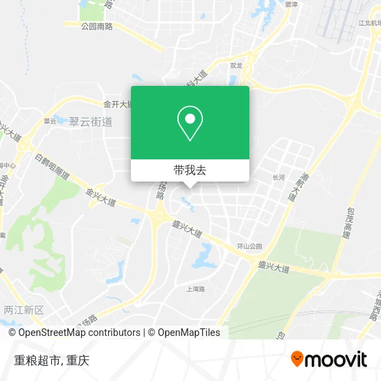 重粮超市地图