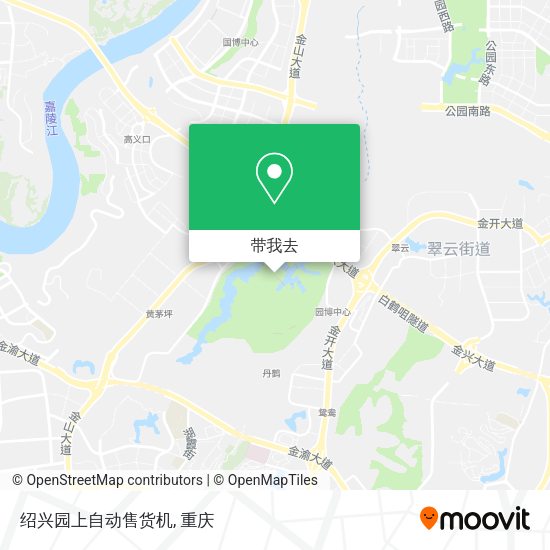 绍兴园上自动售货机地图