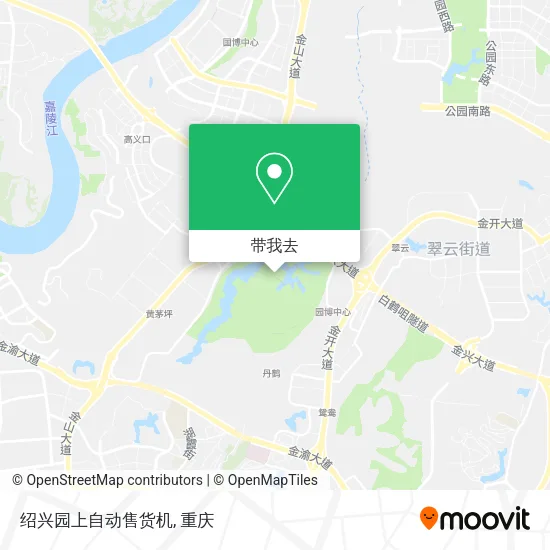 绍兴园上自动售货机地图