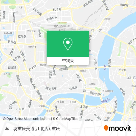 车工坊重庆美通(江北店)地图