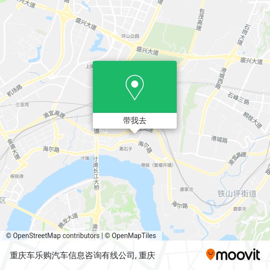 重庆车乐购汽车信息咨询有线公司地图