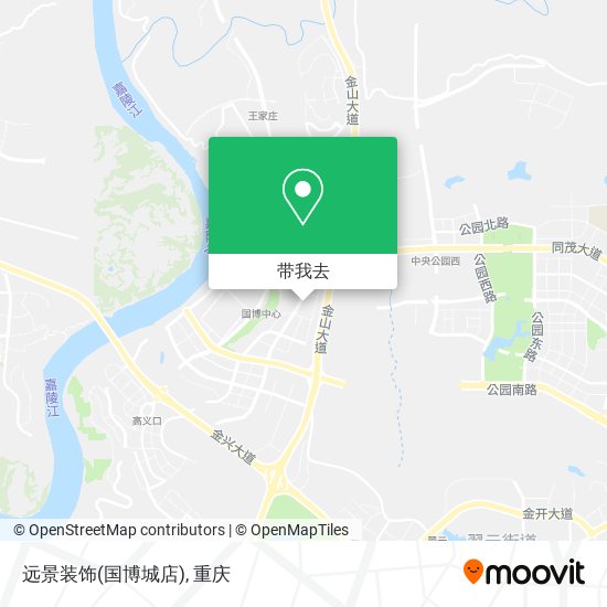 远景装饰(国博城店)地图