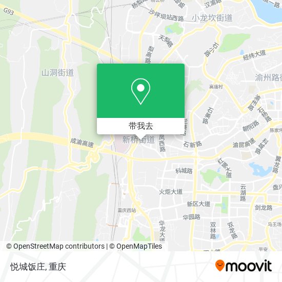 悦城饭庄地图