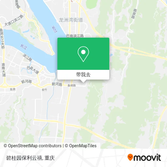 碧桂园保利云禧地图