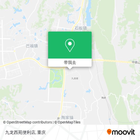 九龙西苑便利店地图