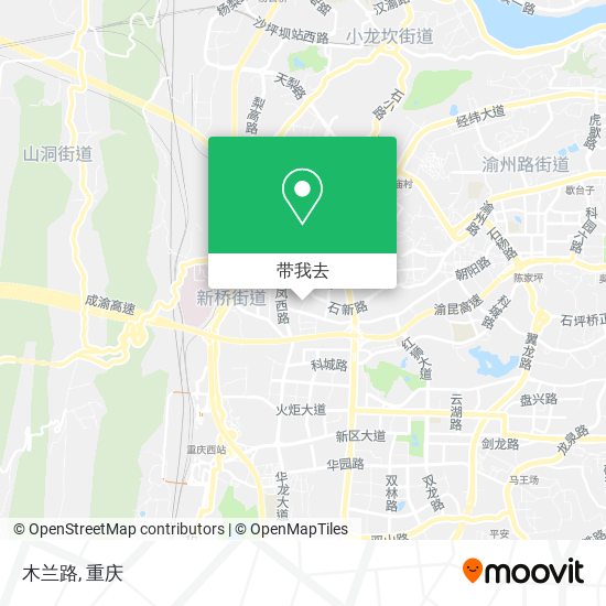 木兰路地图