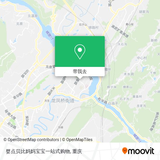 婴点贝比妈妈宝宝一站式购物地图