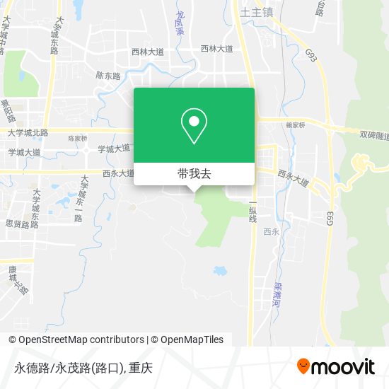 永德路/永茂路(路口)地图