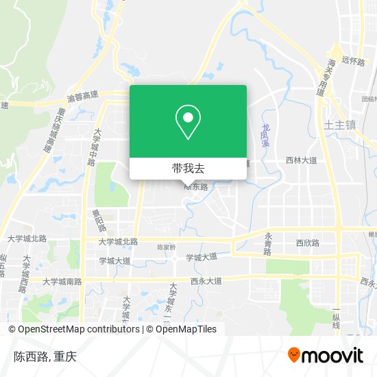 陈西路地图