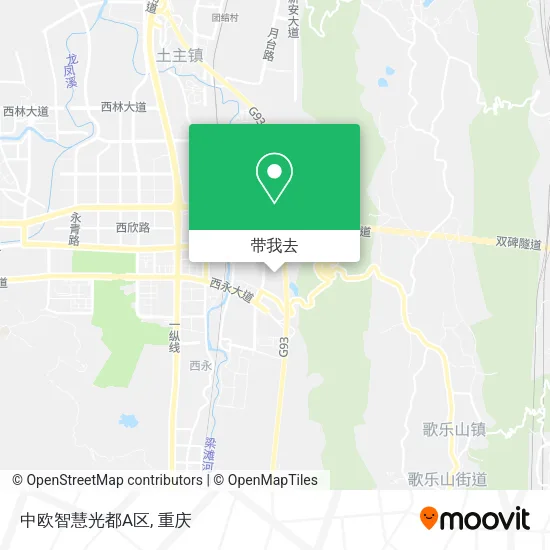 中欧智慧光都A区地图
