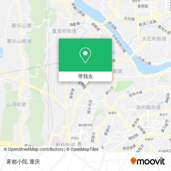 雾都小院地图