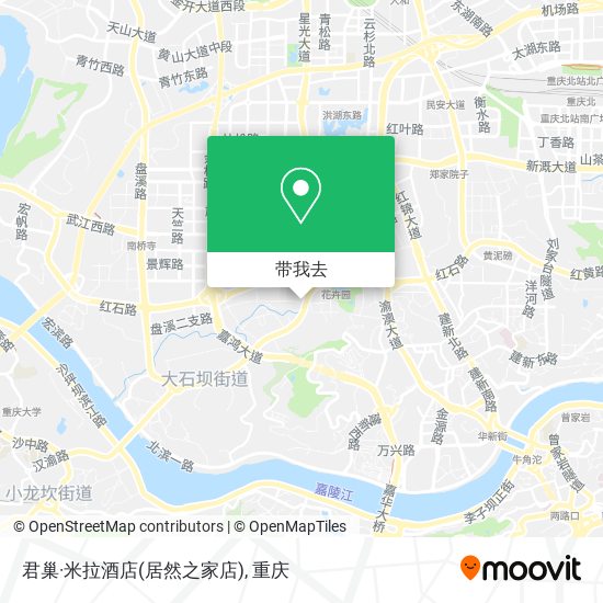 君巢·米拉酒店(居然之家店)地图