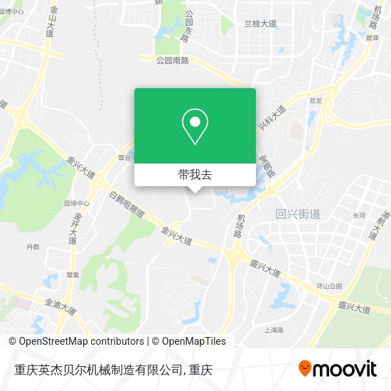 重庆英杰贝尔机械制造有限公司地图