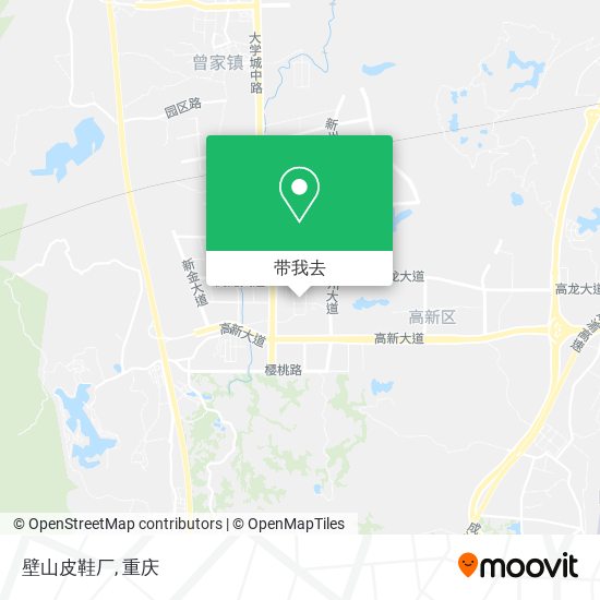 壁山皮鞋厂地图