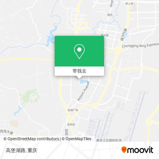 高堡湖路地图