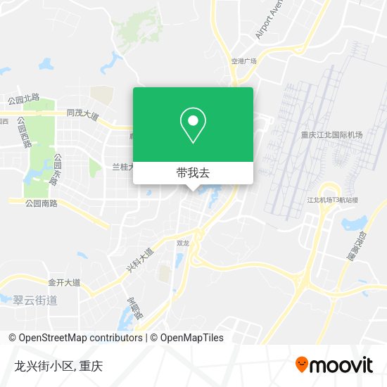 龙兴街小区地图