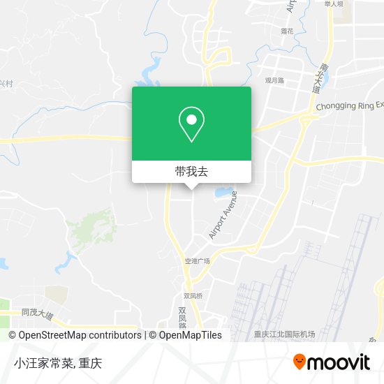 小汪家常菜地图