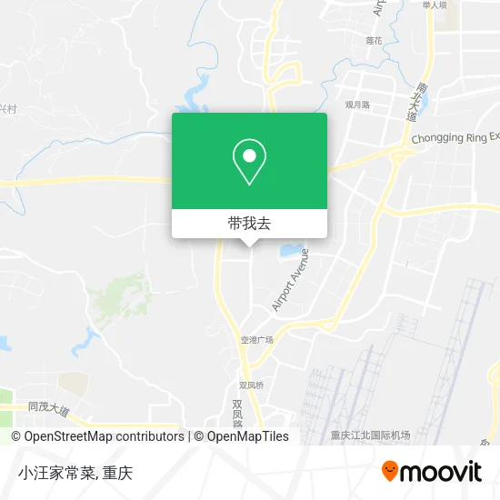 小汪家常菜地图