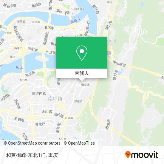 和黄御峰-东北1门地图