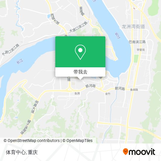 体育中心地图