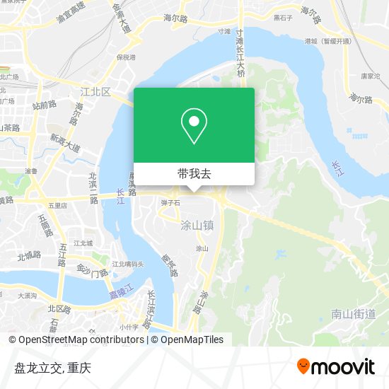 盘龙立交地图