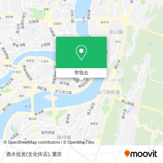 酒水批发(文化街店)地图