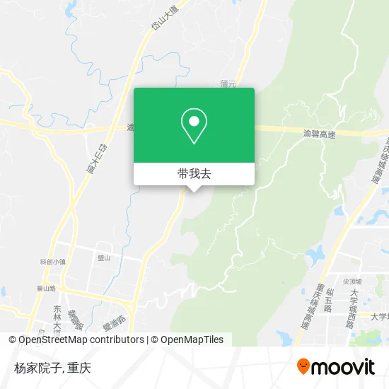 杨家院子地图