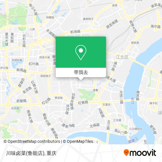 川味卤菜(鲁能店)地图
