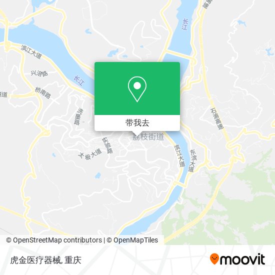虎金医疗器械地图