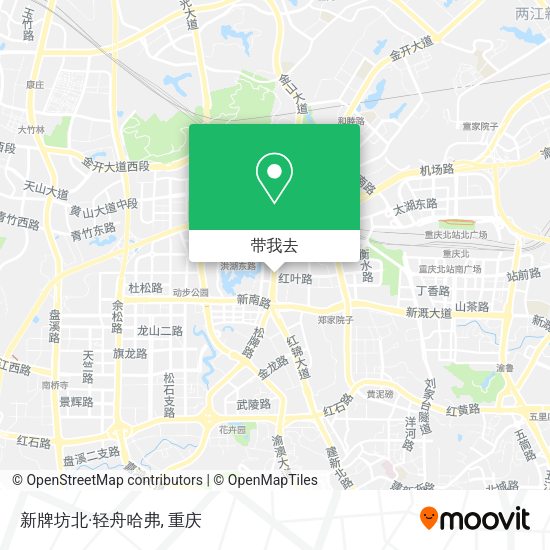 新牌坊北·轻舟哈弗地图