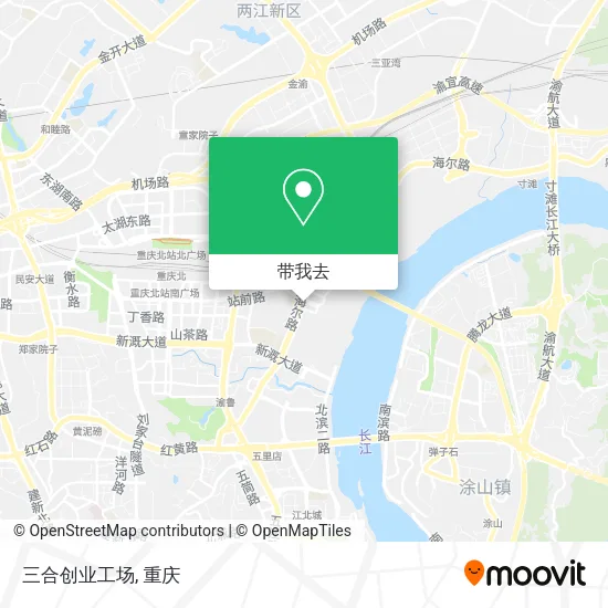 三合创业工场地图
