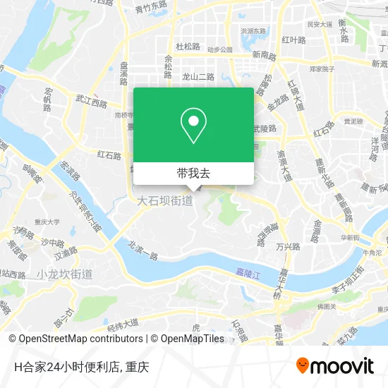 H合家24小时便利店地图