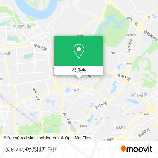 安然24小时便利店地图