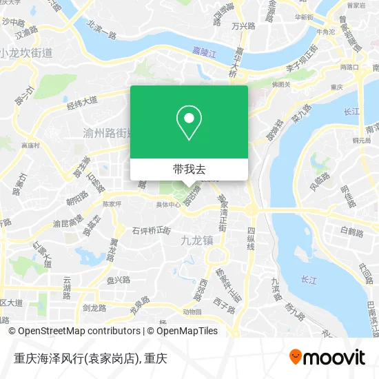 重庆海泽风行(袁家岗店)地图