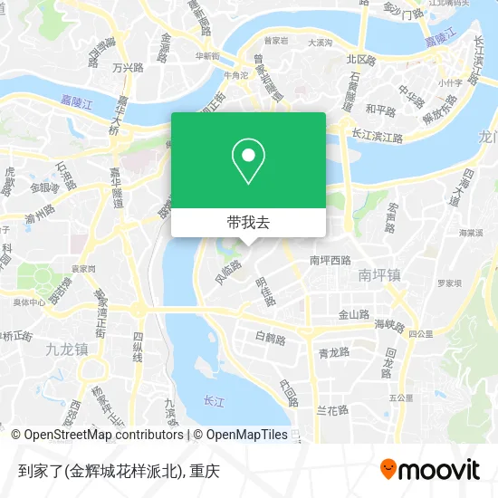 到家了(金辉城花样派北)地图
