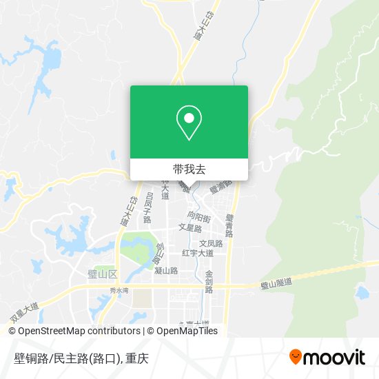 壁铜路/民主路(路口)地图
