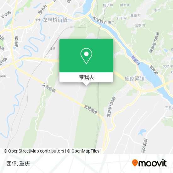 团堡地图