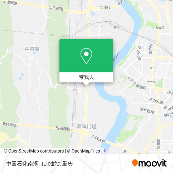 中国石化南溪口加油站地图