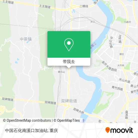 中国石化南溪口加油站地图