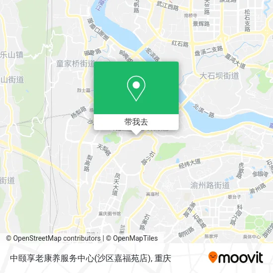中颐享老康养服务中心(沙区嘉福苑店)地图