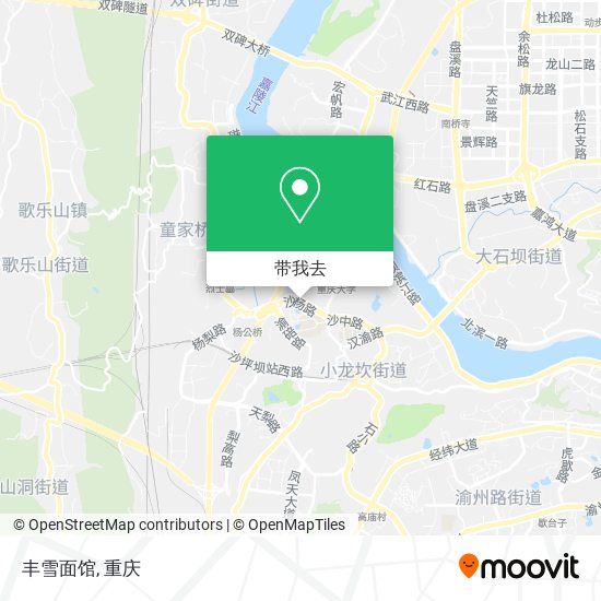 丰雪面馆地图