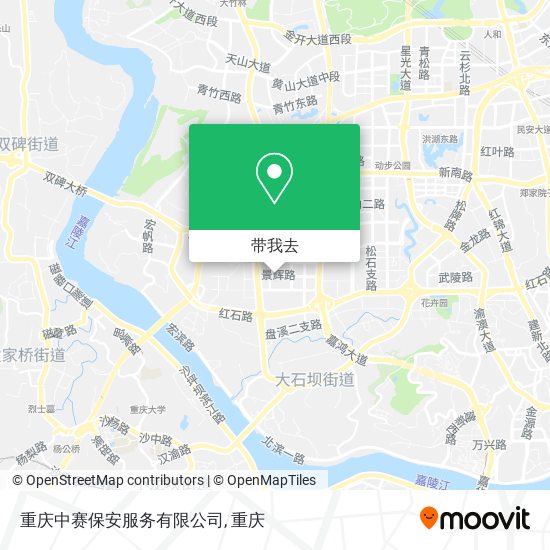 重庆中赛保安服务有限公司地图