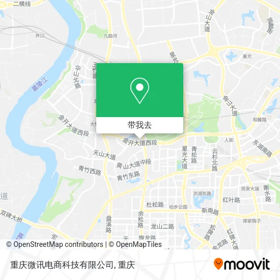 重庆微讯电商科技有限公司地图